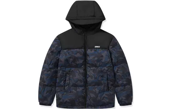 Hongxing Erke Пуховик унисекс ERKE, Черный (подарочная коробка)