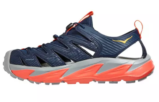 Hopara River Trekking Shoes Men Light Blue/Fellow Yellow Hoka One One