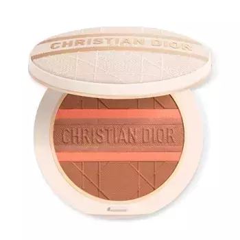 Хорошая пудра для лица с эффектом загара Dior Forever Natural Bronze Glow Dior, цвет peachy bronze