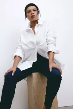 Хорошие ноги Good American, синий