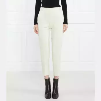 Хорошие узкие брюки-сигаретки Pinko, белый