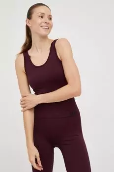 Хороший топ DKNY, бордовый