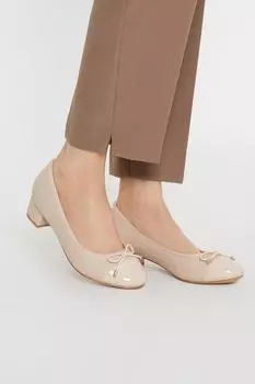 Хорошо для подошвы: балетки Talia Comfort на блочном каблуке Dorothy Perkins, розовый