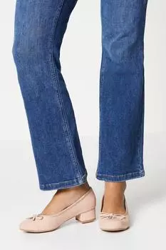 Хорошо для подошвы: туфли-лодочки Cece на блочном каблуке Dorothy Perkins, розовый