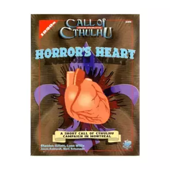 Horror's Heart, Call of Cthulhu - Adventures & Modules (Chaosium 1st-5.5 Editions), мягкая обложка