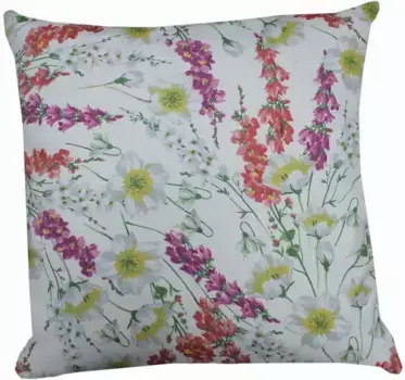 HOSSNER - HOMECOLLECTION Чехол на подушку, (2 шт.) 40х40 см, белый/красный/зеленый