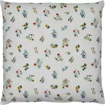 HOSSNER - HOMECOLLECTION Чехол на подушку "32664 Katrin", (2 шт.) 40х40 см, белый/зеленый/красный/желтый/синий