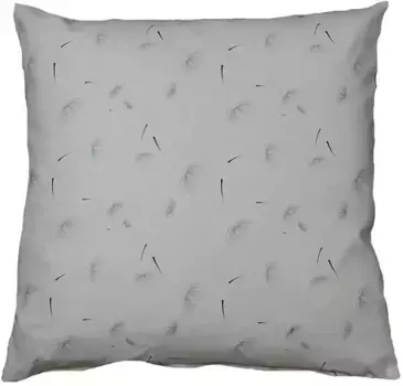 HOSSNER - HOMECOLLECTION Чехол на подушку "Blow", (1 шт.) 50х50 см, белый/бежевый