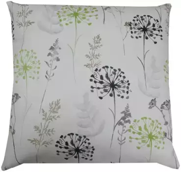 HOSSNER - HOMECOLLECTION Чехол на подушку "Flair", (1 шт.) 40х40 см, белый/желто-зеленый/коричневый/черный