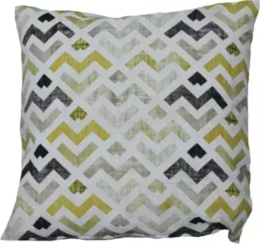 HOSSNER - HOMECOLLECTION Чехол на подушку "Габиота", (2 шт.) 50х50 см, кремовый/желтый/коричневый