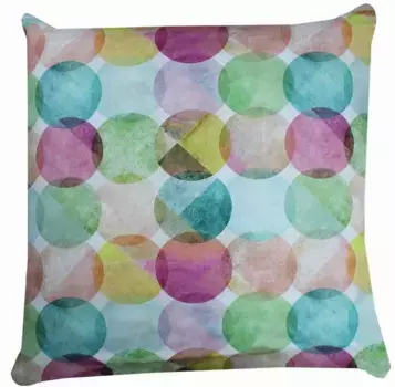 HOSSNER - HOMECOLLECTION Чехол на подушку "Лотти", (2 шт.) 40х40 см, цвет bunt/blau/grn/lila/rosa