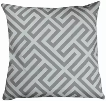 HOSSNER - HOMECOLLECTION Чехол на подушку "Осака", (1 шт.) 40х60 см, белый/светло-коричневый