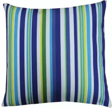 HOSSNER - HOMECOLLECTION Чехол на подушку "Патрас", (1 шт.) 40х40 см, белый/бирюзовый/зеленый/синий