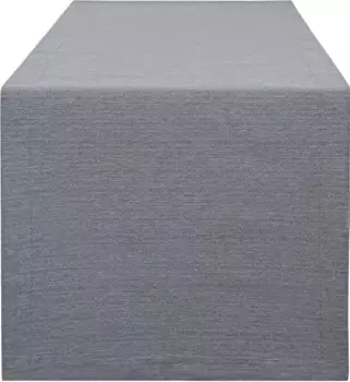 HOSSNER - HOMECOLLECTION дорожка для стола "3267 Амалия", (1 шт.) 50х150 см, темно-серый