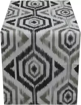 HOSSNER - HOMECOLLECTION дорожка для стола "Алиса", (1 шт.), весеннее и летнее украшение, весна 40х100 см, кремовый/коричневый/антрацит