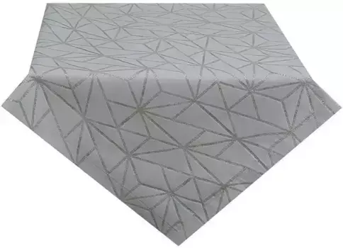 HOSSNER - HOMECOLLECTION среднее одеяло "Трианголо, Рождественское украшение, зимнее время", (1 шт.), с рождественским мотивом 110х110 см, белый