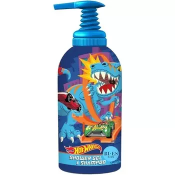 Hot Wheels 2-в-1 гель для душа и шампунь для детей 1 л Bi Es