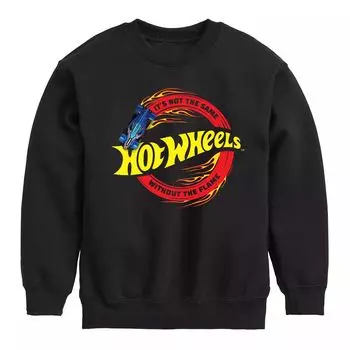 Hot Wheels для мальчиков 8–20 лет без флиса Flame Crew Licensed Character, черный