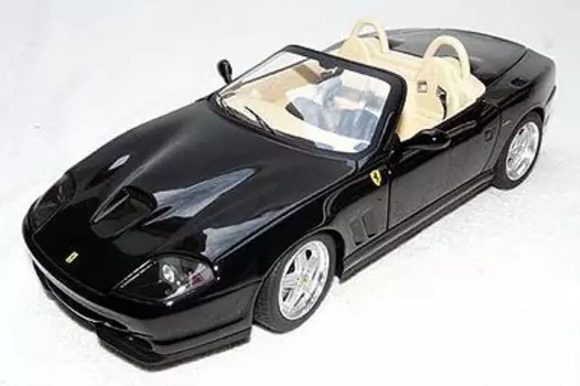 Hot Wheels Ferrari 550 Barchetta Pininfarina Черный 1:18 N2055