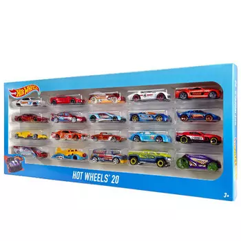 Hot Wheels, машинки, 20 шт., H7045