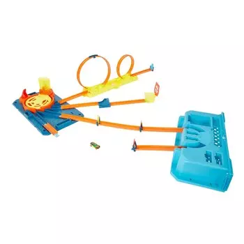 Hot Wheels, Track Builder, бокс-сет Turbo Launcher, GVG11