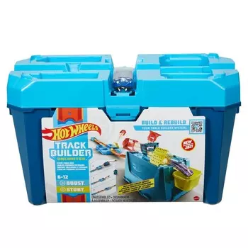 Hot Wheels, Track Builder Stunt Crashs, набор трюков