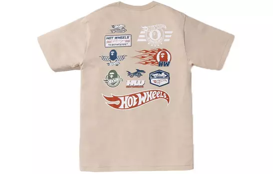 Hot Wheels X Hot Wheels Футболка мужская A Bathing Ape, хаки