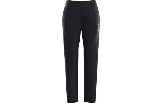 HOTSUIT Трикотажные спортивные брюки женские, цвет «минеральный черный»