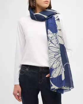 Хоун Шелковый Шарф Pierre-Louis Mascia, цвет 510886 101 30