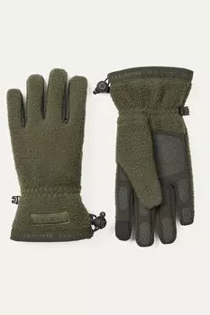 Hoveton Водонепроницаемые флисовые коричневые перчатки из шерпы SEALSKINZ, зеленый