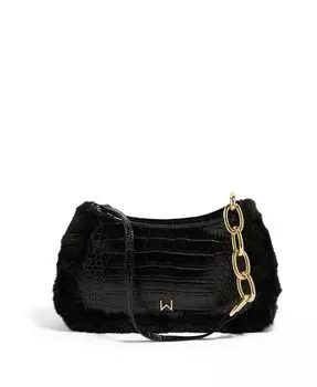 HOW Сумка через плечо Newbie Baguette House of Want, цвет black