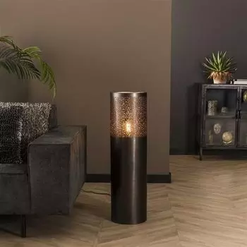 Hoyz - Торшер 25 цилиндр 90см / черный никель Present Time