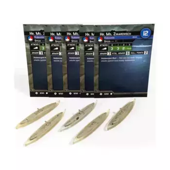 Хр. Г-жа Зваардвиш (С) x5, Axis & Allies - Collectible Miniatures Game - War at Sea - Task Force Singles