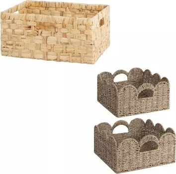 Хранение Большая плетеная корзина для работ, Плетеные корзины для хранения StorageWorks