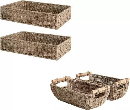 Хранение Плетеные корзины из водорослей Works StorageWorks
