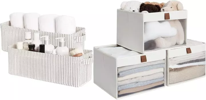 Хранение Работы: узкие контейнеры для хранения на 2 упаковки и встроенные контейнеры для хранения на 3 упаковки StorageWorks