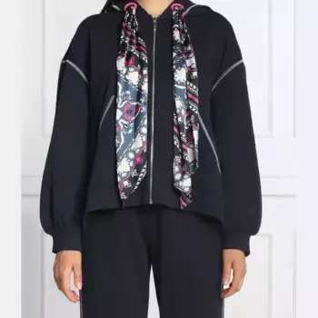 Хромированная толстовка обычного кроя Max&Co., синий