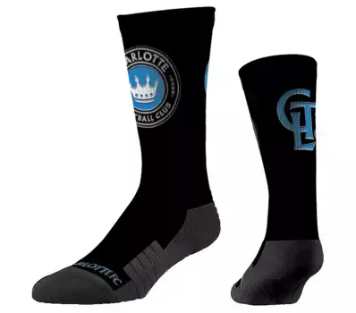 Хромированные носки Strideline Charlotte FC