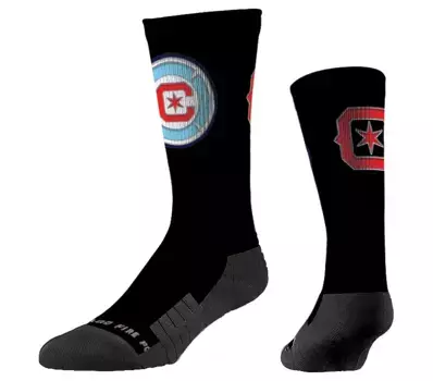 Хромированные носки Strideline Chicago Fire