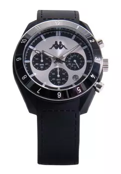 хронограф 45 MM RUSH-CERCAMIC Kappa, черный серебристый
