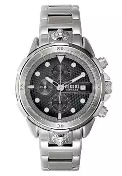 Хронограф Arrondissement Versus Versace, серебристый/черный