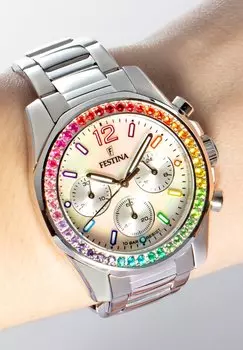 Хронограф BOYFRIEND KOLLEKTION Festina, цвет mehrfarbig/silber