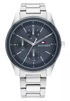 Хронограф CASUAL Tommy Hilfiger, цвет silber/blau/blau/silber