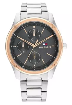 Хронограф Casual Tommy Hilfiger, цвет silber/rosgold/grau/silber