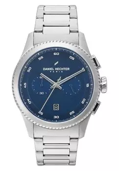 Хронограф CHRONO BLUE Hechter Paris, цвет silver coloured/blue