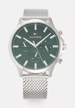 Хронограф Dial With Accents Tommy Hilfiger, цвет silver-coloured/green