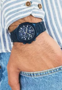 Хронограф EXCELENT Lotus, цвет blue