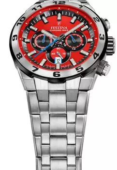 Хронограф Festina, красный