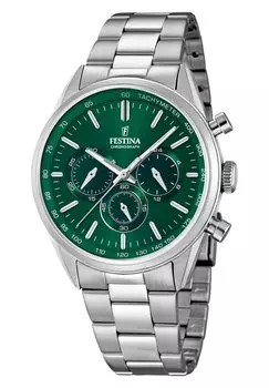 Хронограф Festina, зеленый
