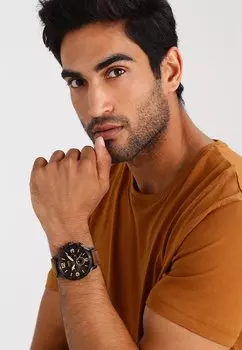 Хронограф Fossil, коричневый